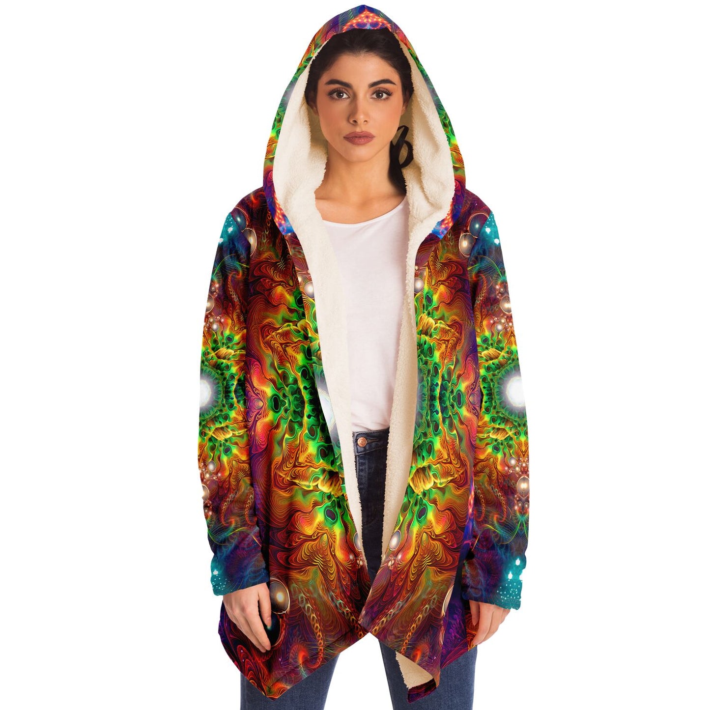 "Photonic" HOODED CLOAK