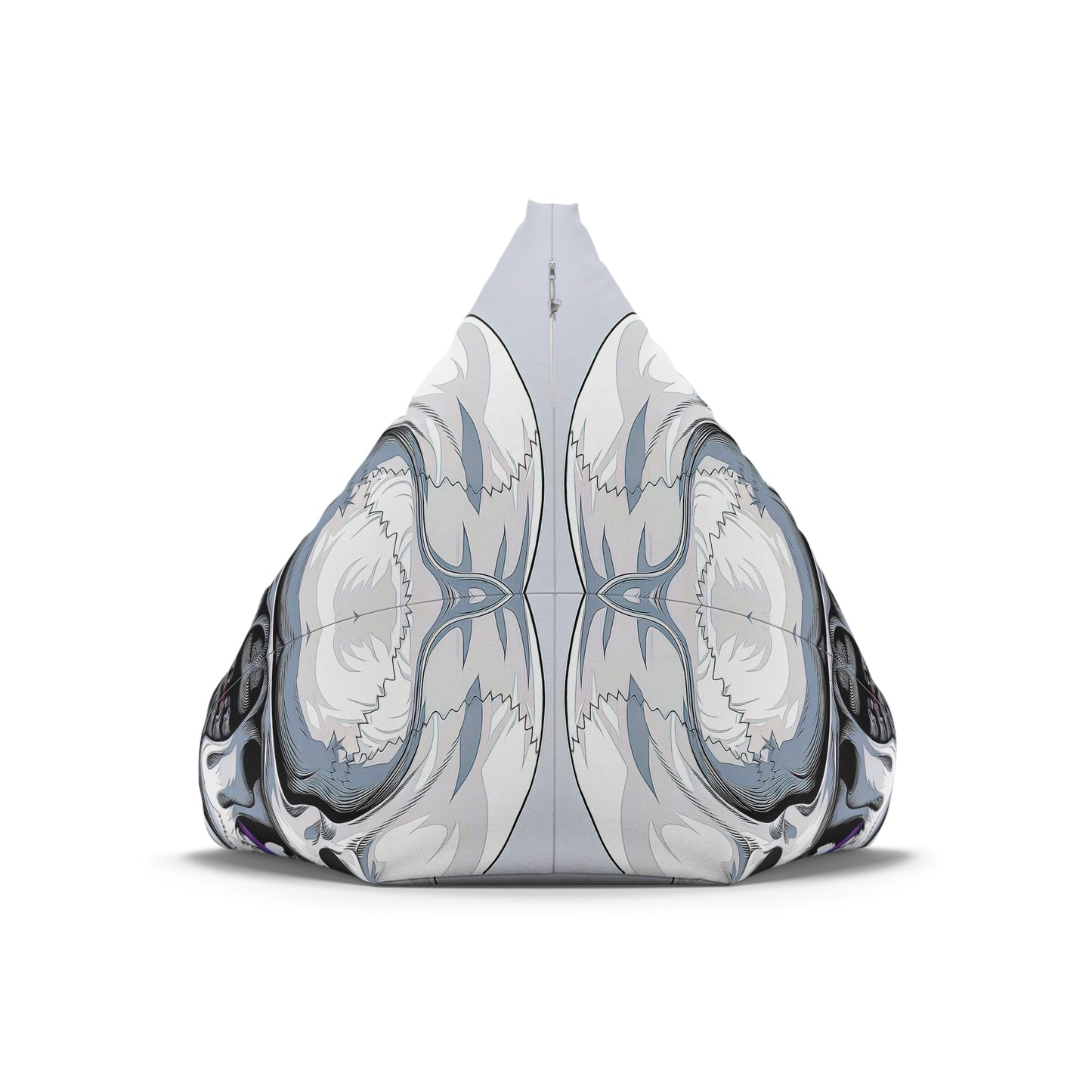 "Psychedelic Tongue Skull" BEAN BAG CHAIR COVER