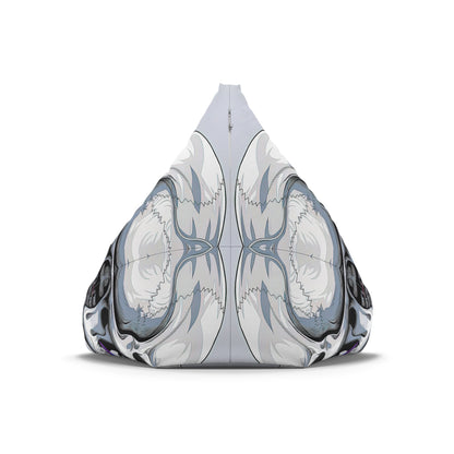 "Psychedelic Tongue Skull" BEAN BAG CHAIR COVER