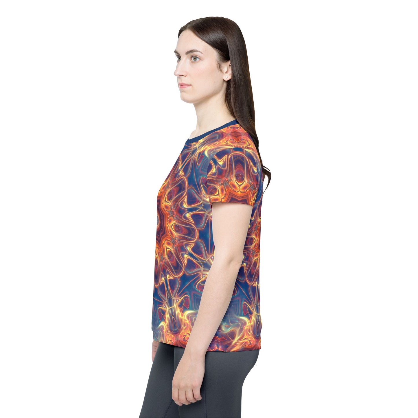"Aquatic Rays" (WOMEN'S) SPORT TEE