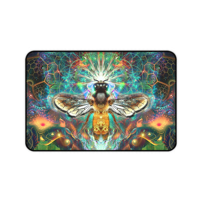 "To Bee or Not to Bee - [Bee Section]" DESK MAT / MOUSE PAD (12x18)(12x22)(15.5x31)
