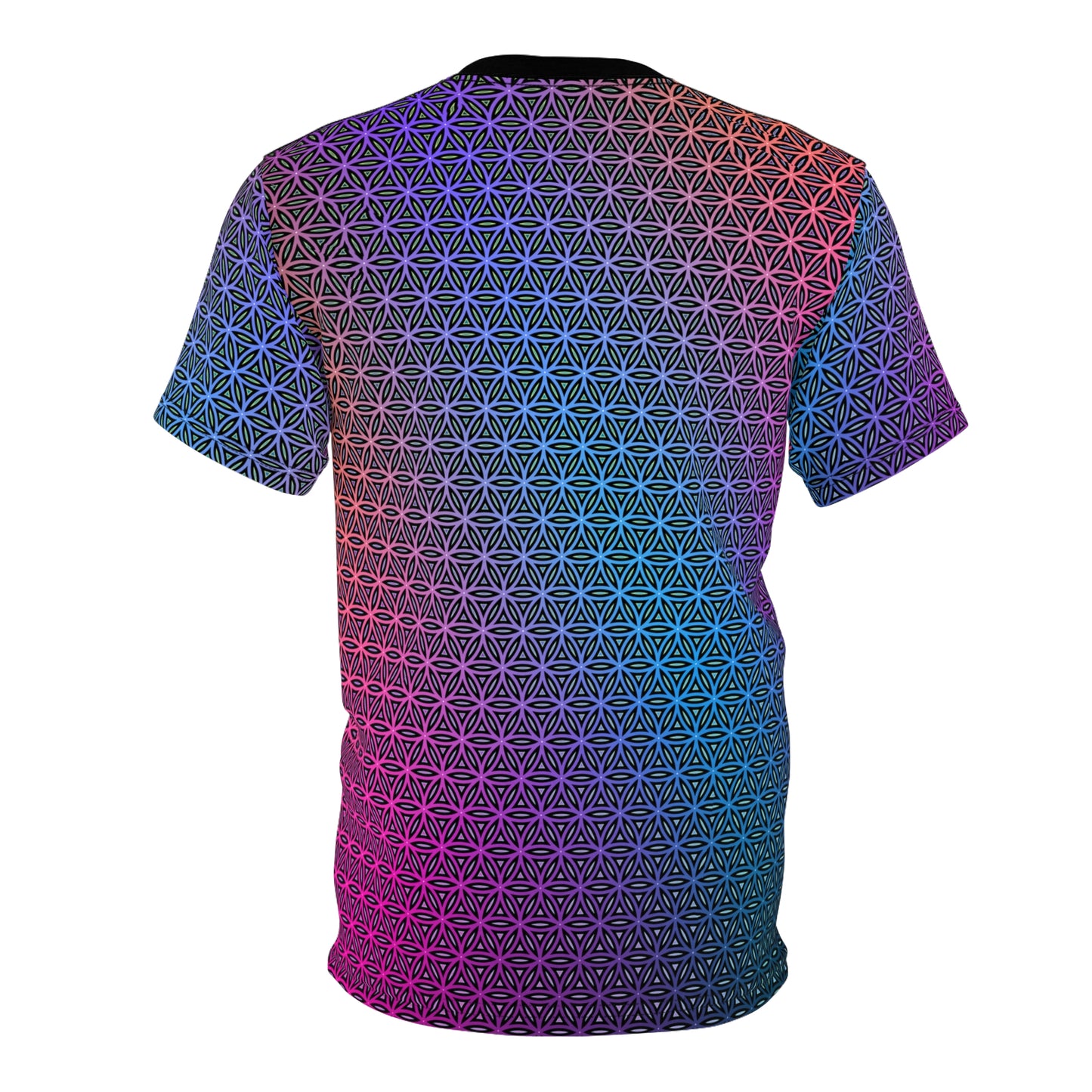 "Rainbow Flower of Life Pattern"  PREMIUM TEE