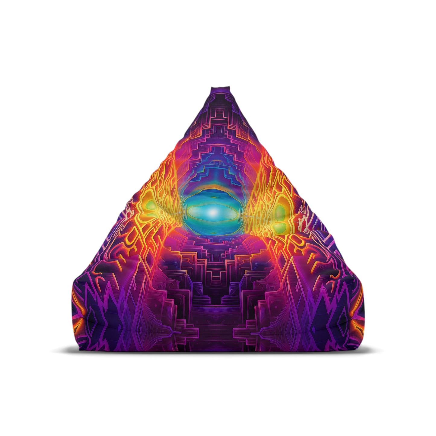 "Maze of Life V3" BEAN BAG CHAIR COVER