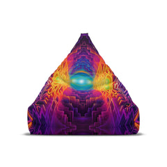 "Maze of Life V3" BEAN BAG CHAIR COVER