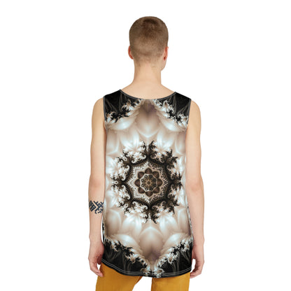 Back view of the 'Duality' men's tank top.