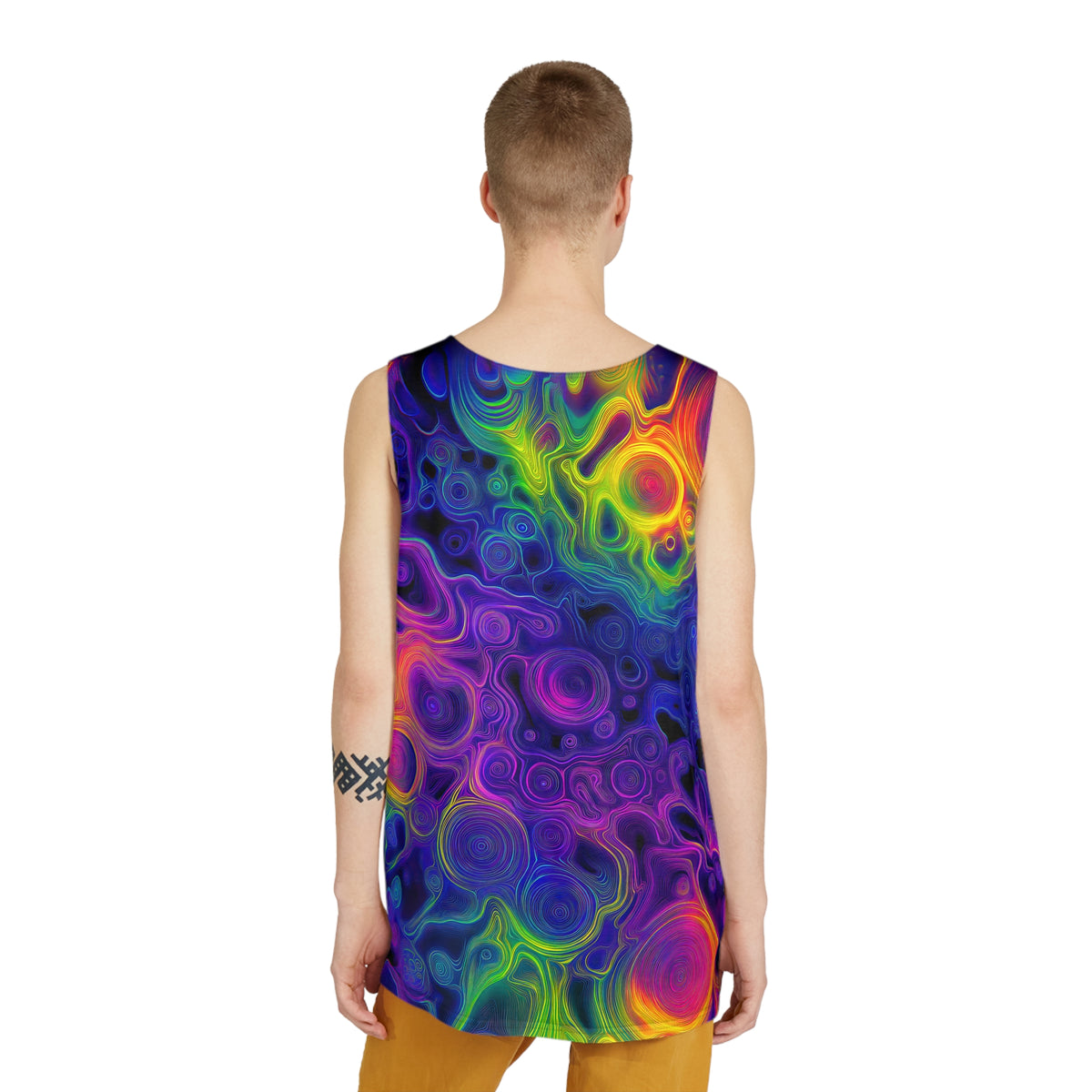 "Neon Positive" MEN'S TANK TOP