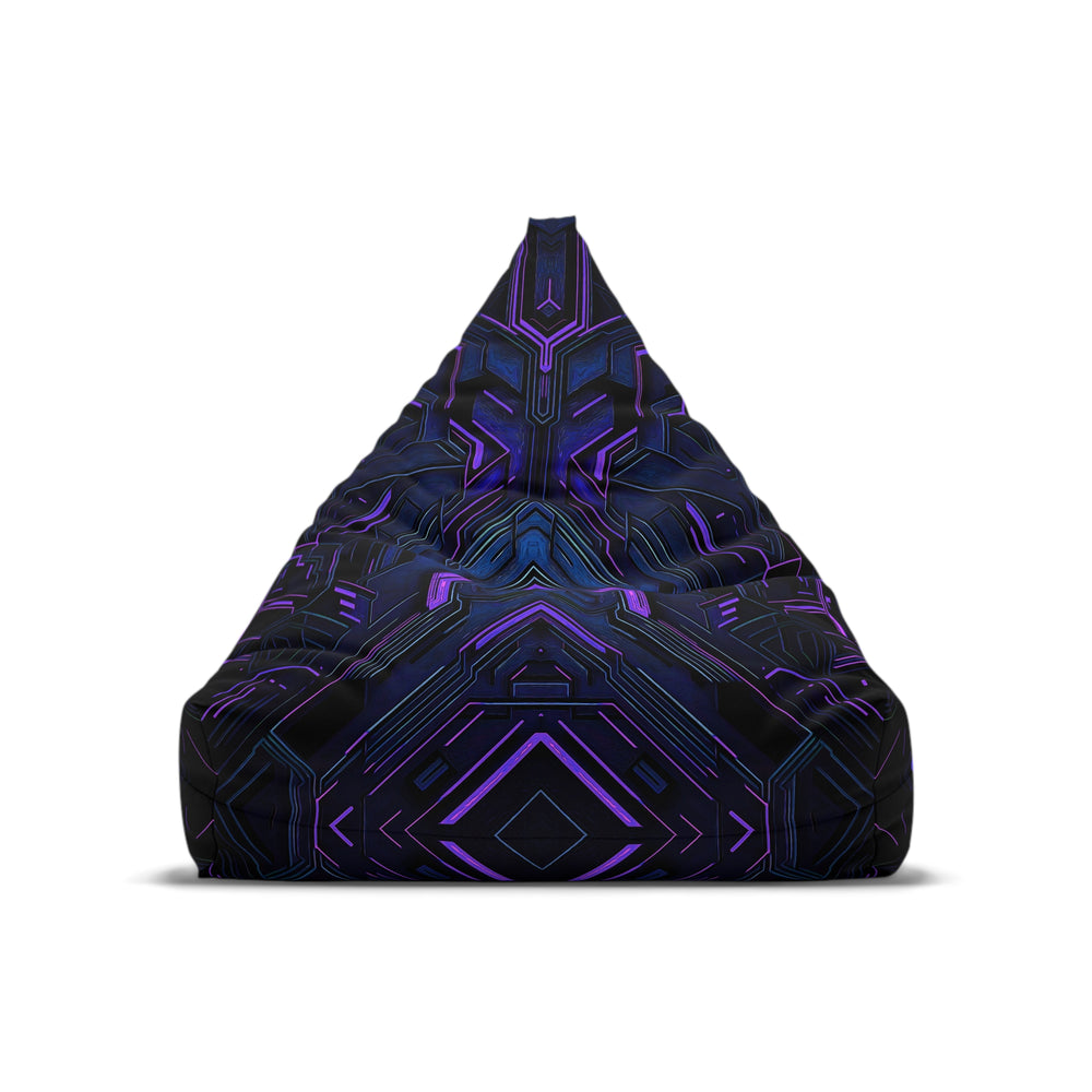 "Alice In Night City" BEAN BAG CHAIR COVER