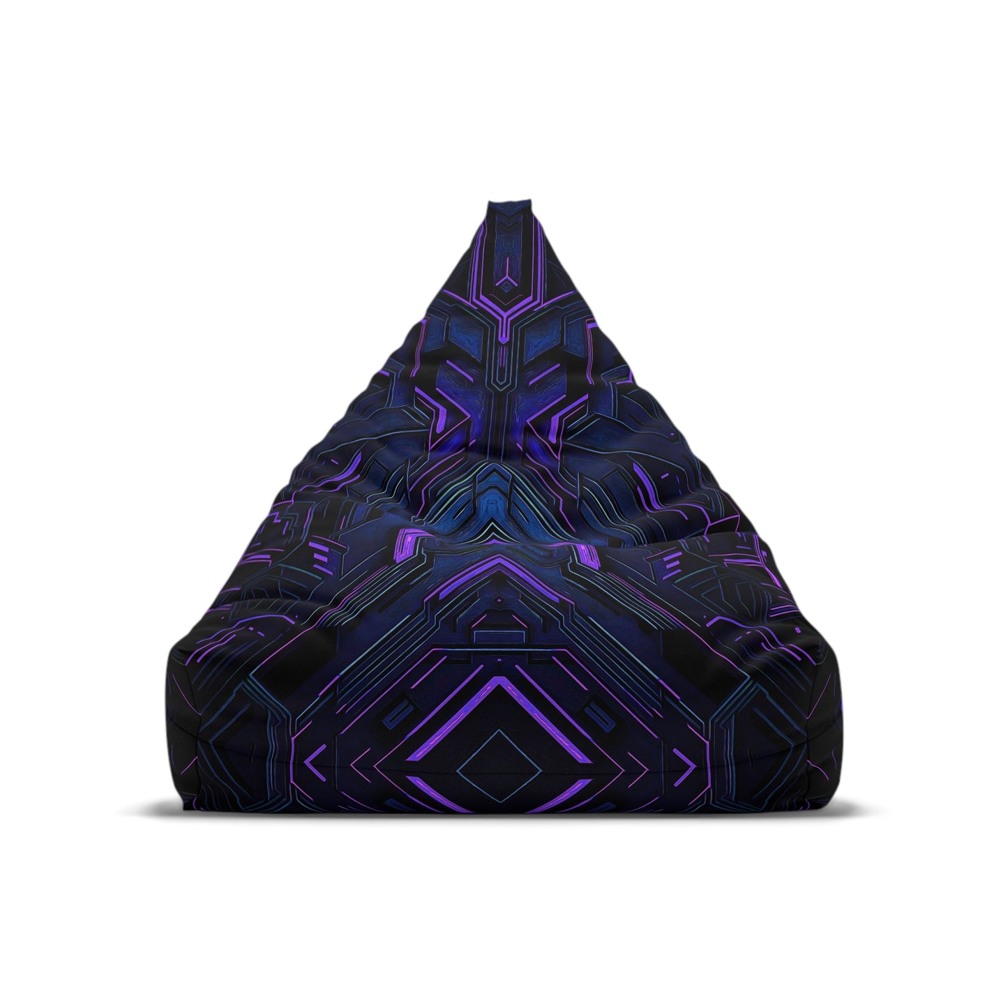 "Alice In Night City" BEAN BAG CHAIR COVER