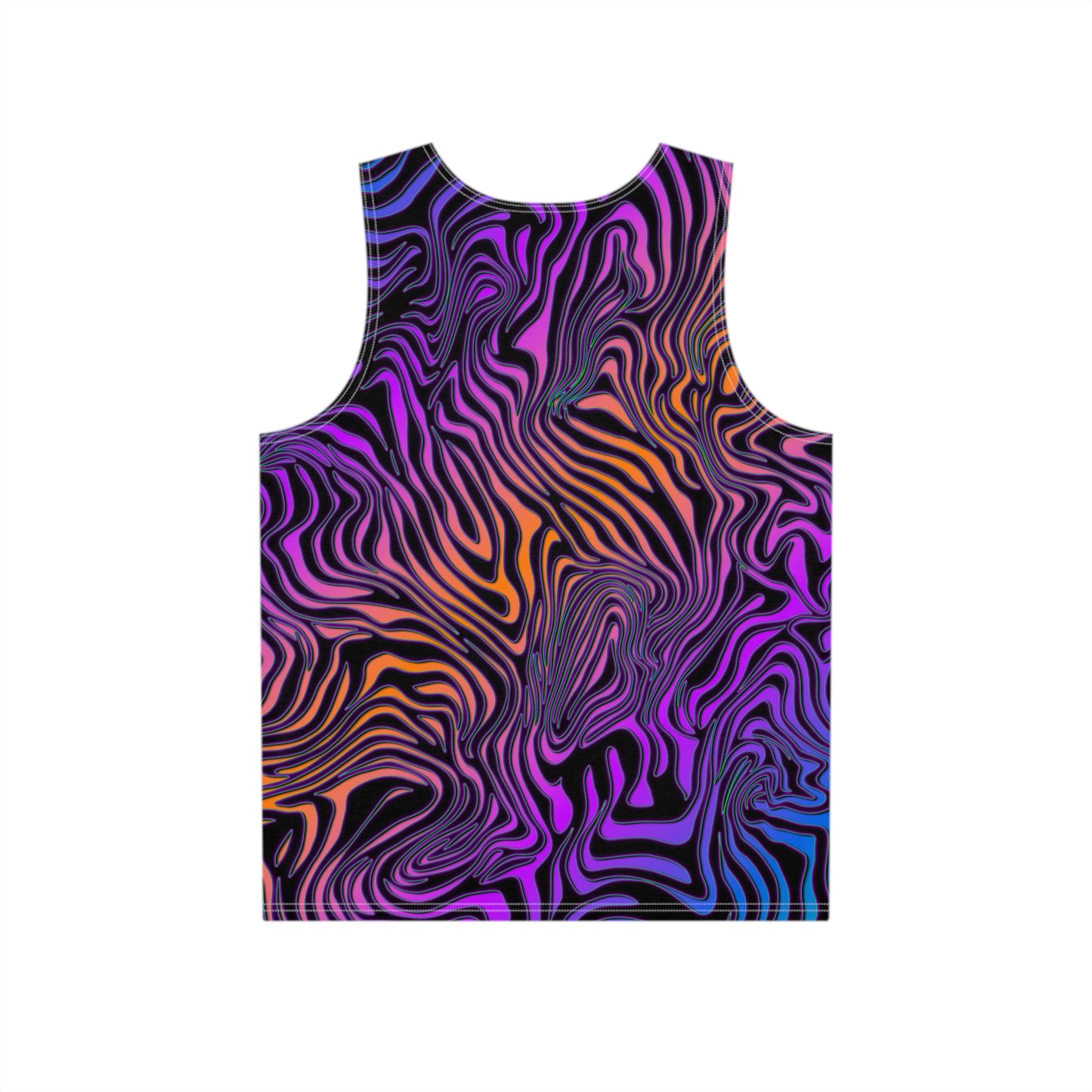 "Rainbow Zebra" MEN'S TANK TOP