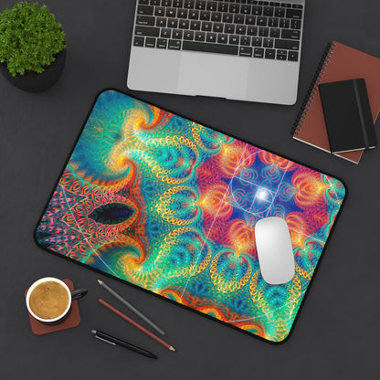 "Free Your Mind - Fibonacci" DESK MAT / MOUSE PAD (12x18)(12x22)(15.5x31)