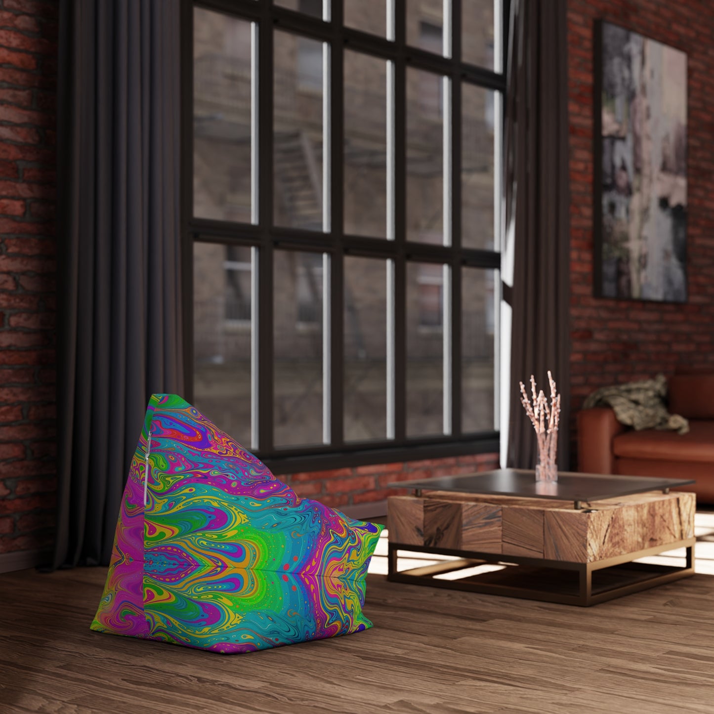 "UV Bleed" BEAN BAG CHAIR COVER