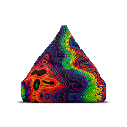 "Neon Spill" BEAN BAG CHAIR COVER