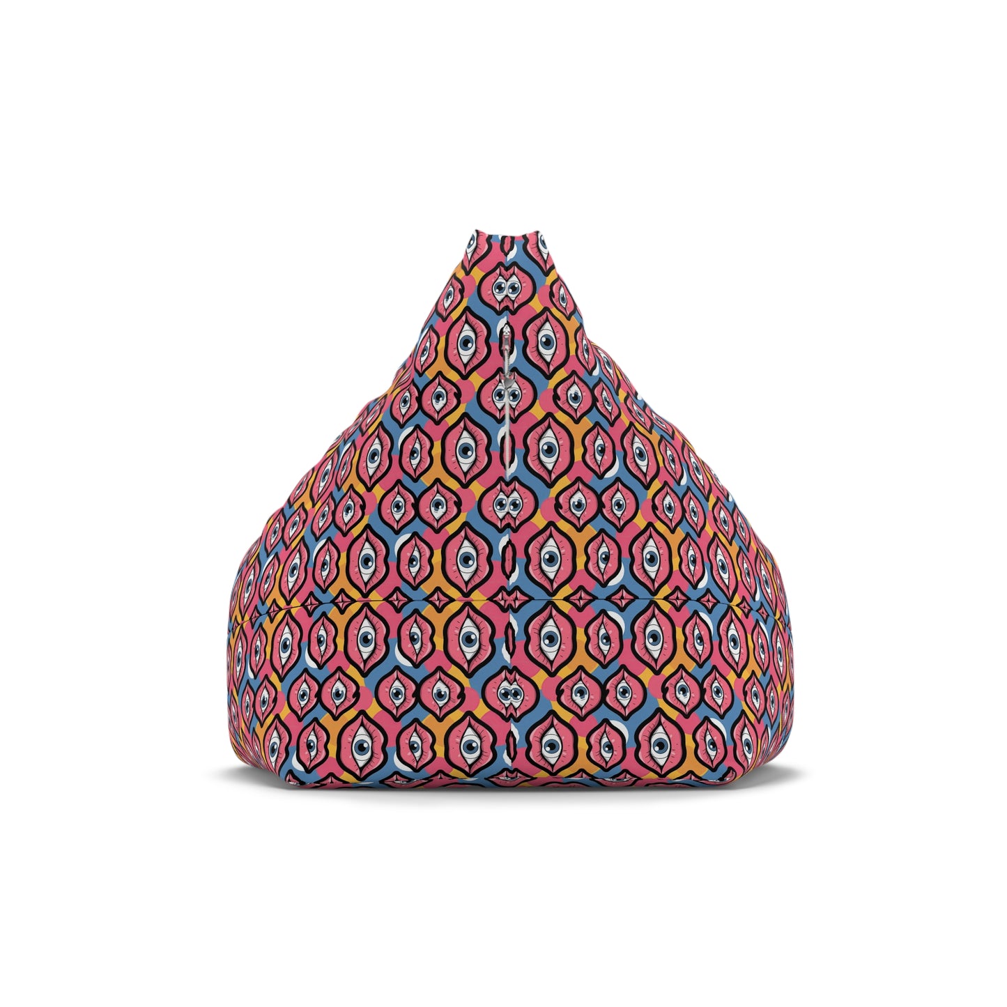 "Eyeballs & Lips Pattern" BEAN BAG CHAIR COVER