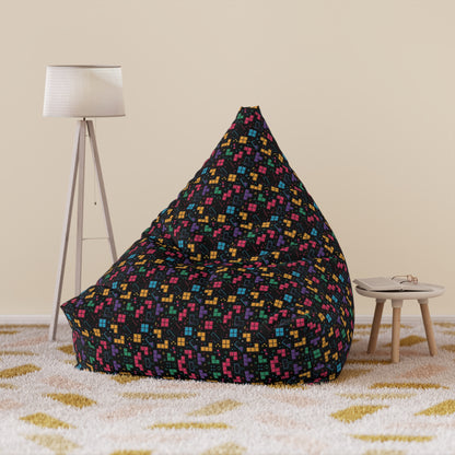 "Tetris Pattern" BEAN BAG CHAIR COVER