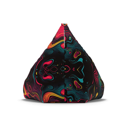 "Neon Oil" BEAN BAG CHAIR COVER