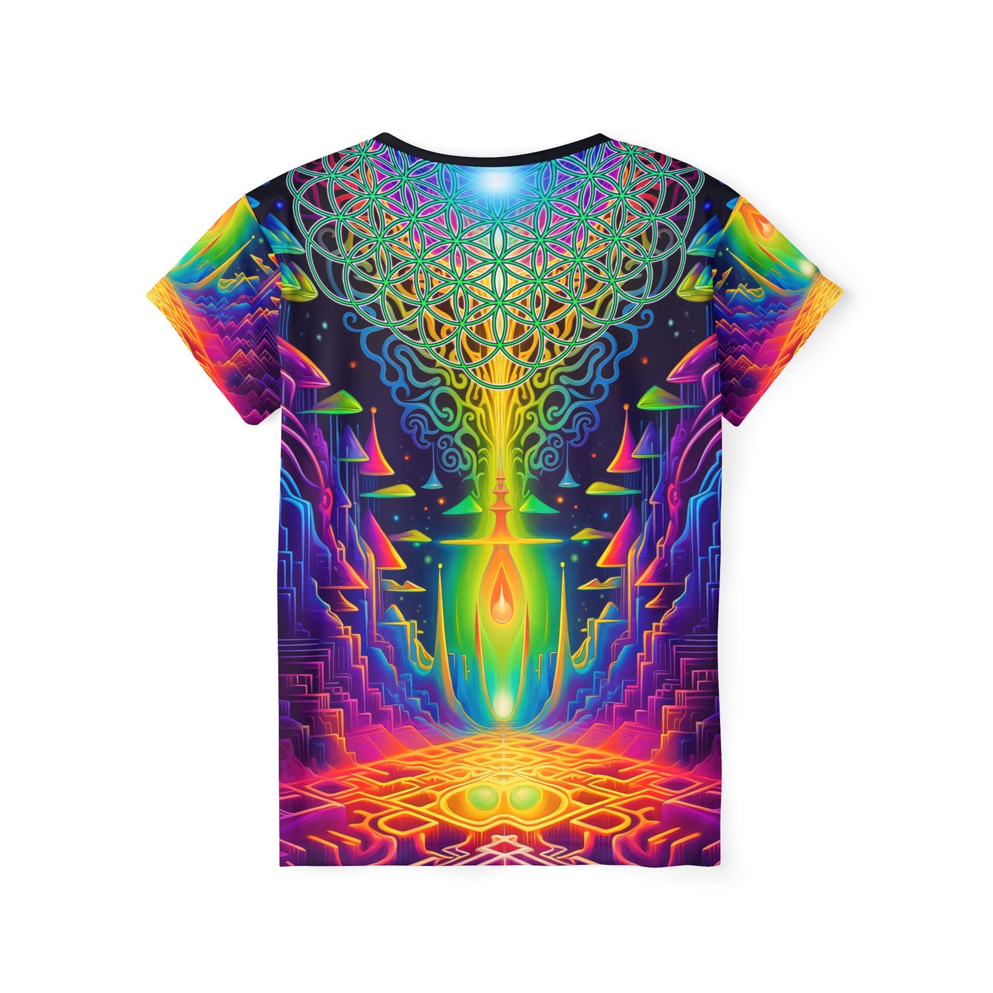 "Maze of Life" (WOMEN'S) SPORT TEE