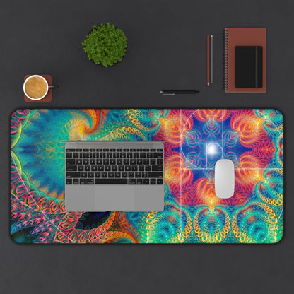 "Free Your Mind - Fibonacci" DESK MAT / MOUSE PAD (12x18)(12x22)(15.5x31)
