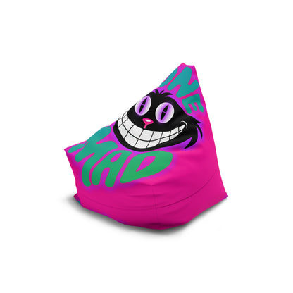 "Gone Mad (Cheshire)" BEAN BAG CHAIR COVER