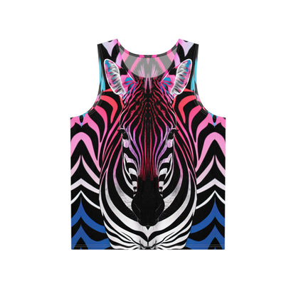Men's tank top featuring the Psybra print