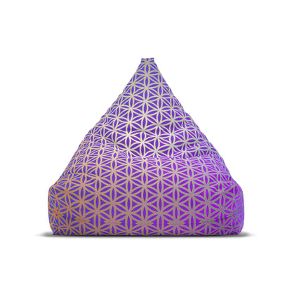 "Flower de Life" BEAN BAG CHAIR COVER