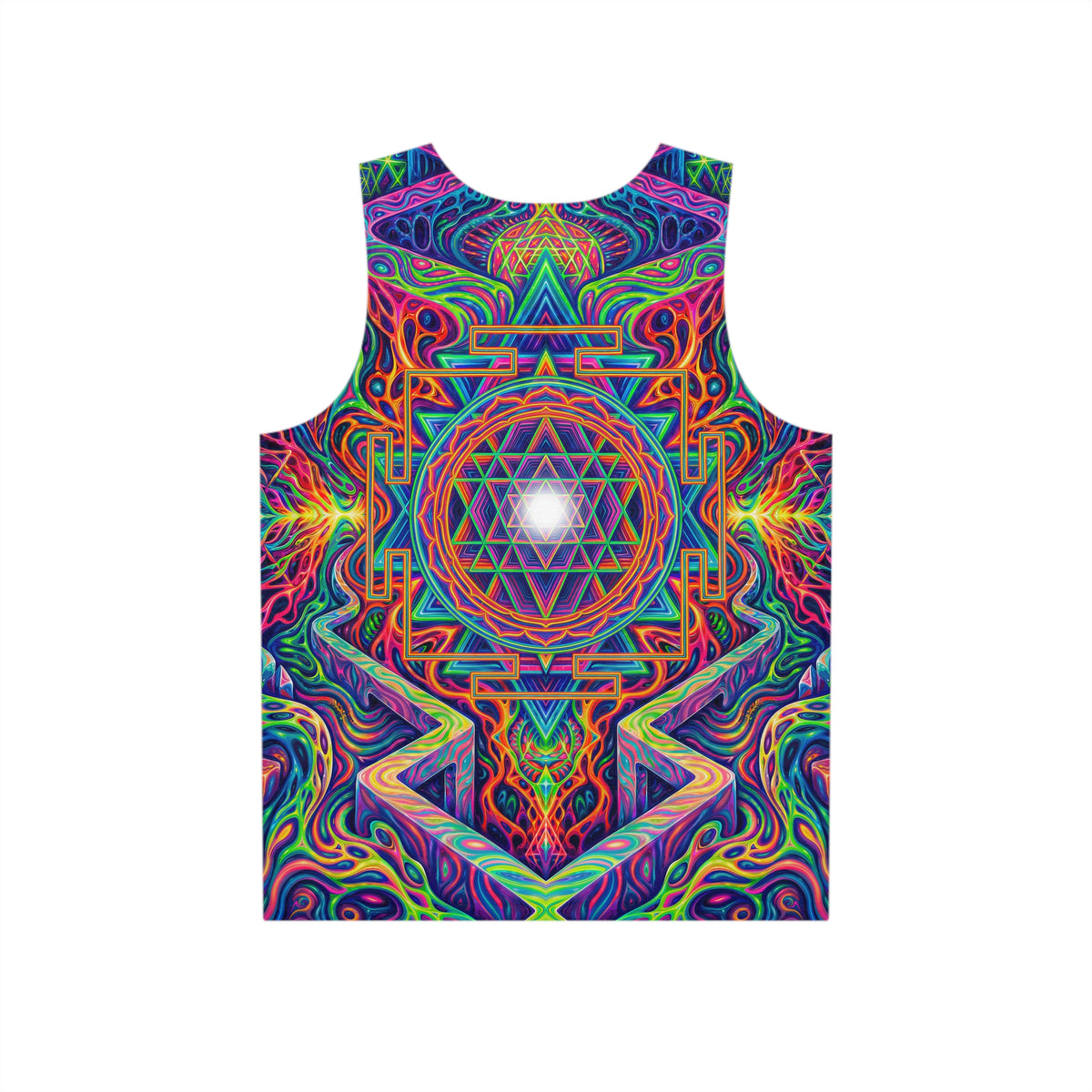 "Oh My Sri Yantra" MEN'S TANK TOP