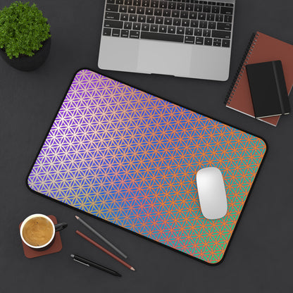 "Flower de Life" DESK MAT (12x18)(12x22)(15.5x31)