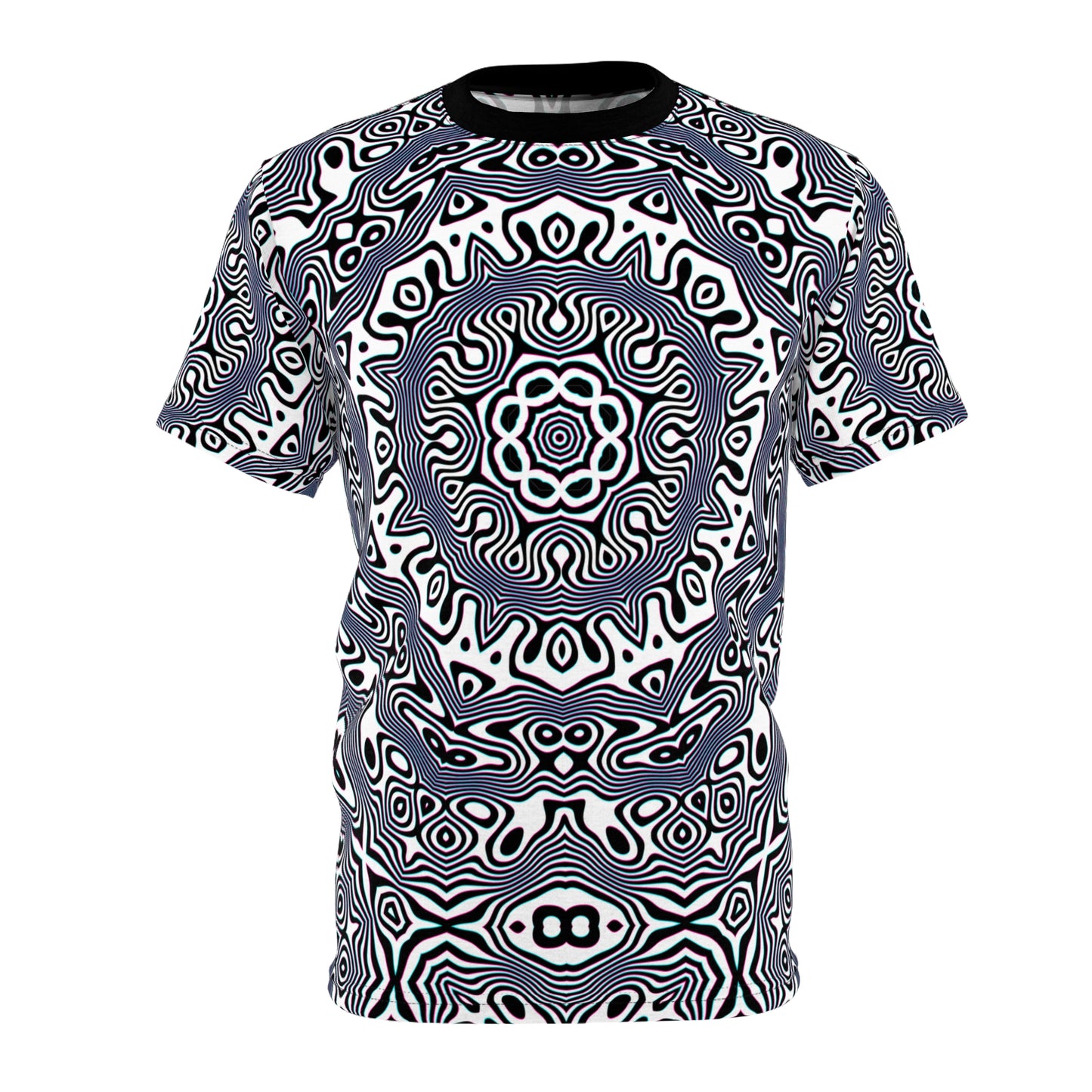 "Wild Cat Mandala (White)" PREMIUM TEE