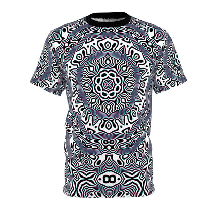 "Wild Cat Mandala (White)" PREMIUM TEE