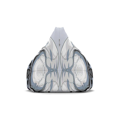 "Psychedelic Tongue Skull" BEAN BAG CHAIR COVER