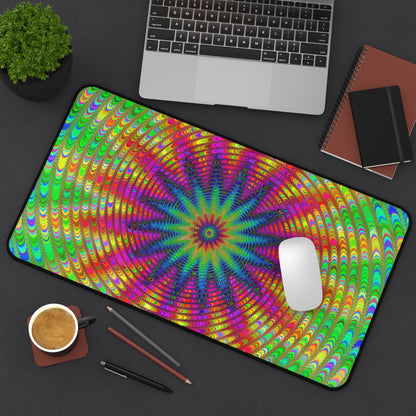 "Tie Dye Burst" DESK MAT (12x18)(12x22)(15.5x31)