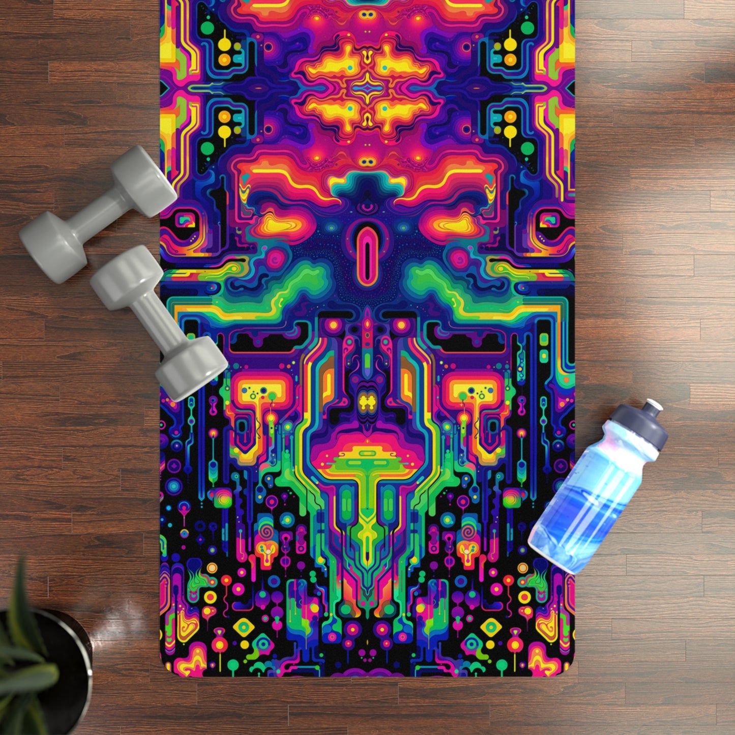 "Space Invaders" YOGA MAT