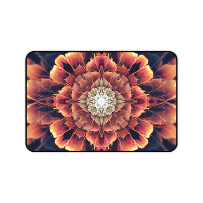 "Mandala Bloom" DESK MAT / MOUSE PAD (12x18)(12x22)(15.5x31)