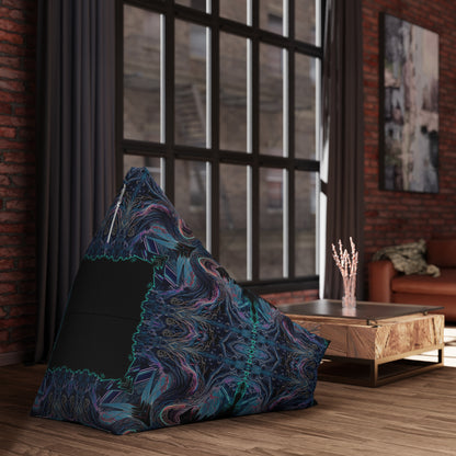 "Mushroom Tree Mandala" BEAN BAG CHAIR COVER