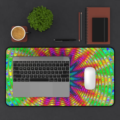 "Tie Dye Burst" DESK MAT (12x18)(12x22)(15.5x31)