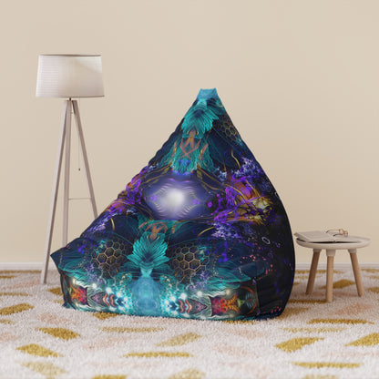 "Source of Creativity Flip" BEAN BAG CHAIR COVER