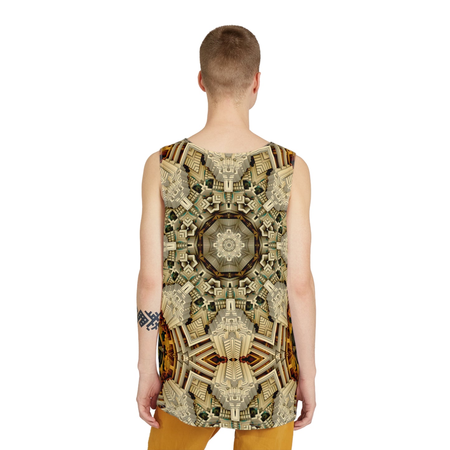 "Mayan Web" MEN'S TANK TOP