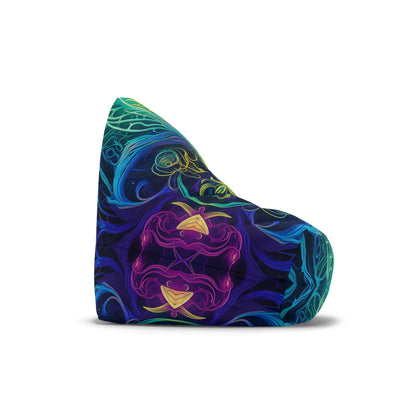 "Orchidious Flip" BEAN BAG CHAIR COVER