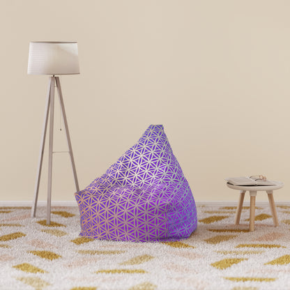 "Flower de Life" BEAN BAG CHAIR COVER