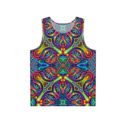 "Masked Motif" MEN'S TANK TOP