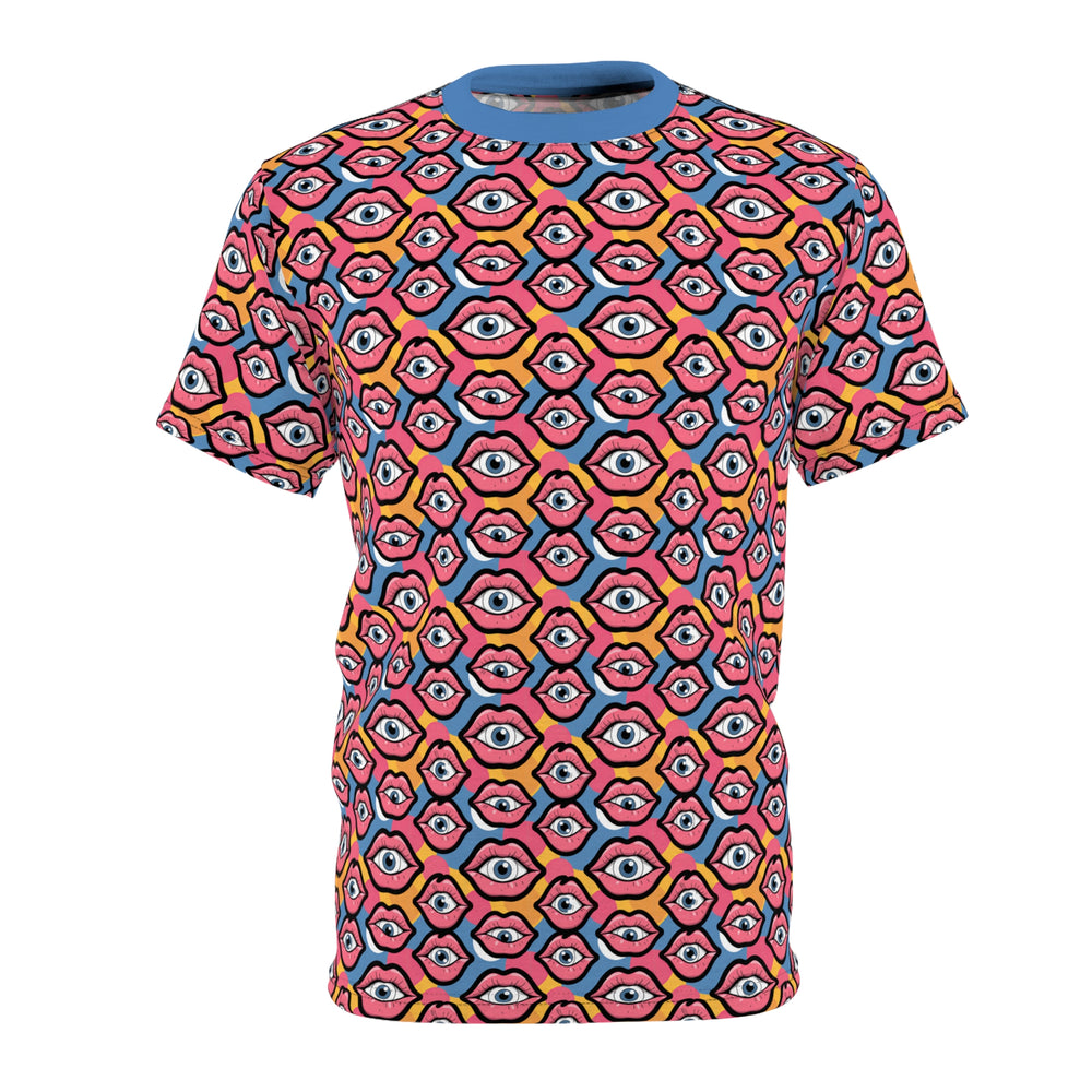 Eyeball Lips Pattern PREMIUM TEE