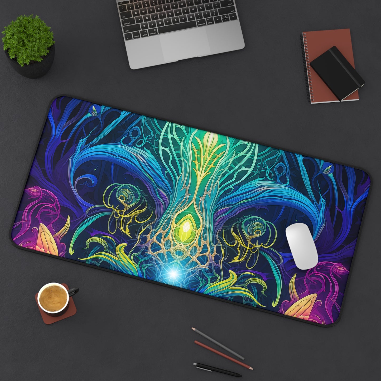 "Orchidious" DESK MAT (12x18)(12x22)(15.5x31)