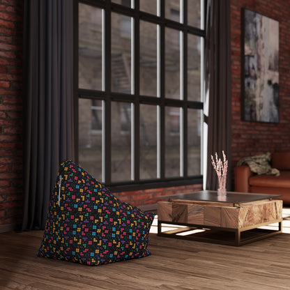 "Tetris Pattern" BEAN BAG CHAIR COVER