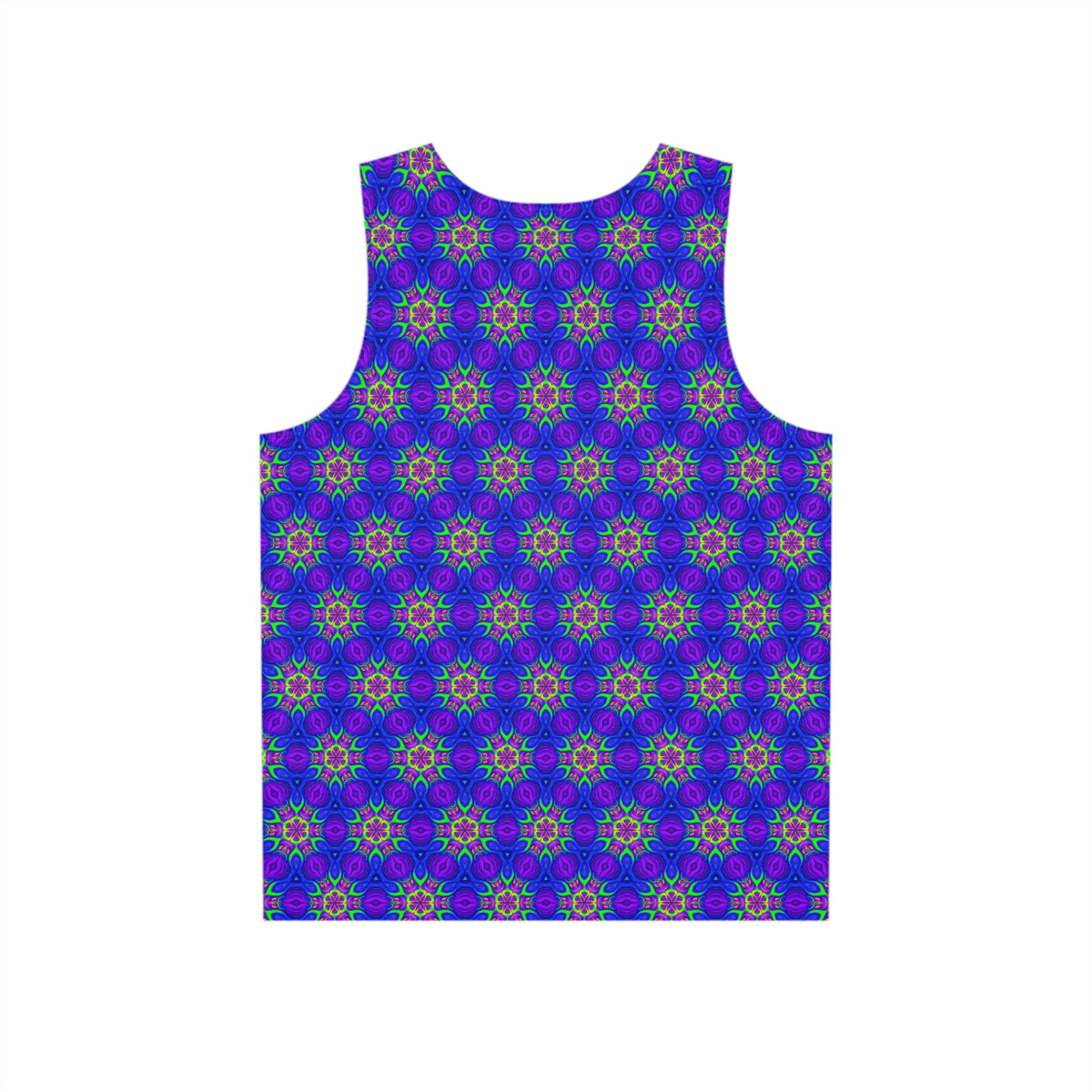 "Paradise Bloom Lattice" MEN'S TANK TOP