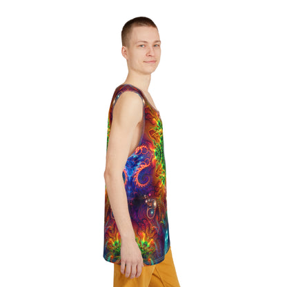 Men's tank top in the Photonic colorway