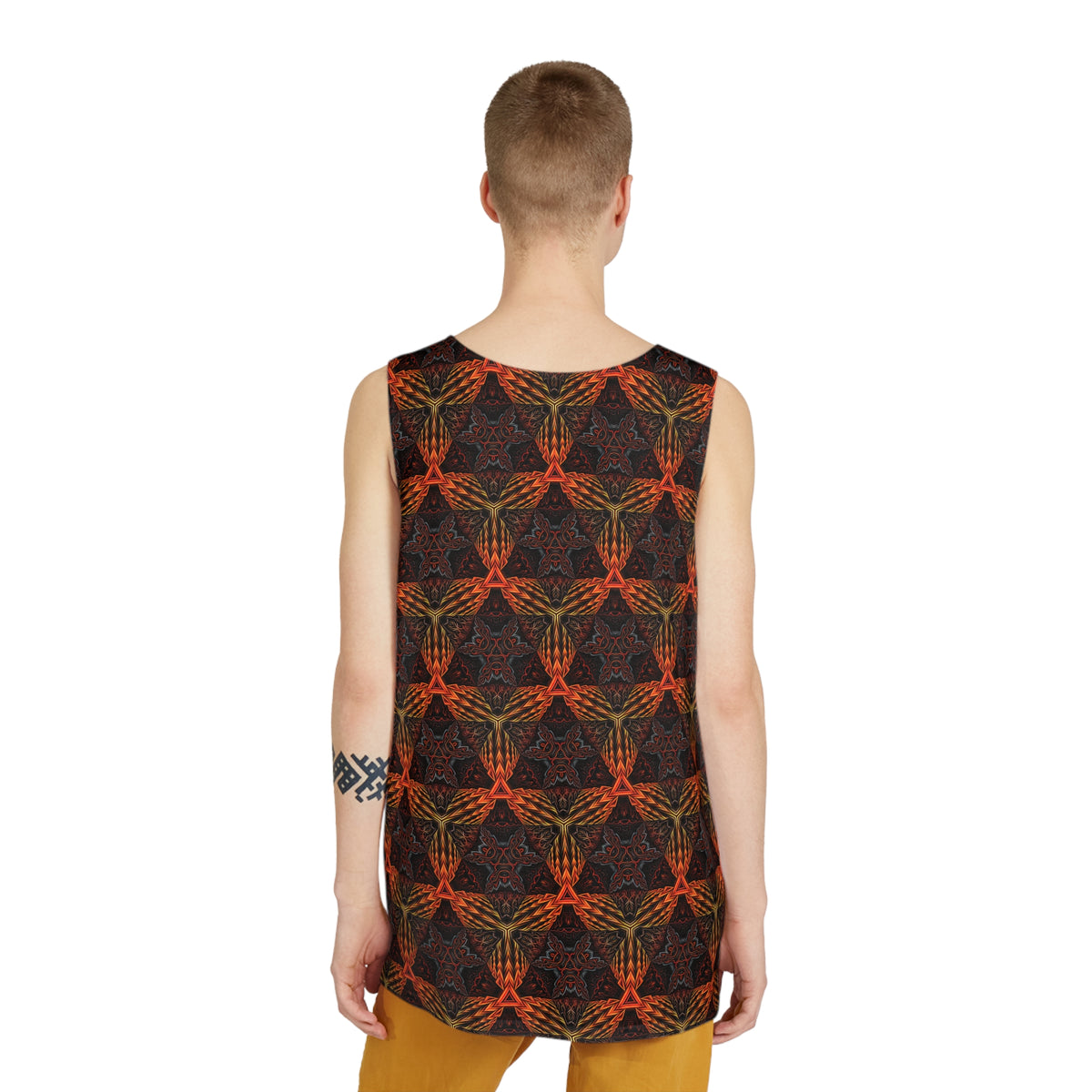 "Steel Forge Pattern" MEN'S TANK TOP