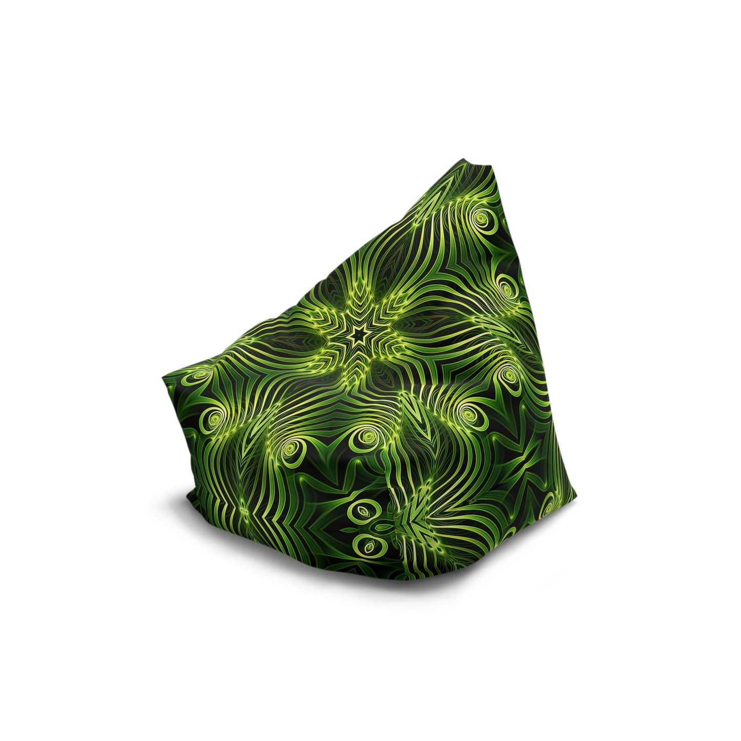 "Green Lattice" BEAN BAG CHAIR COVER