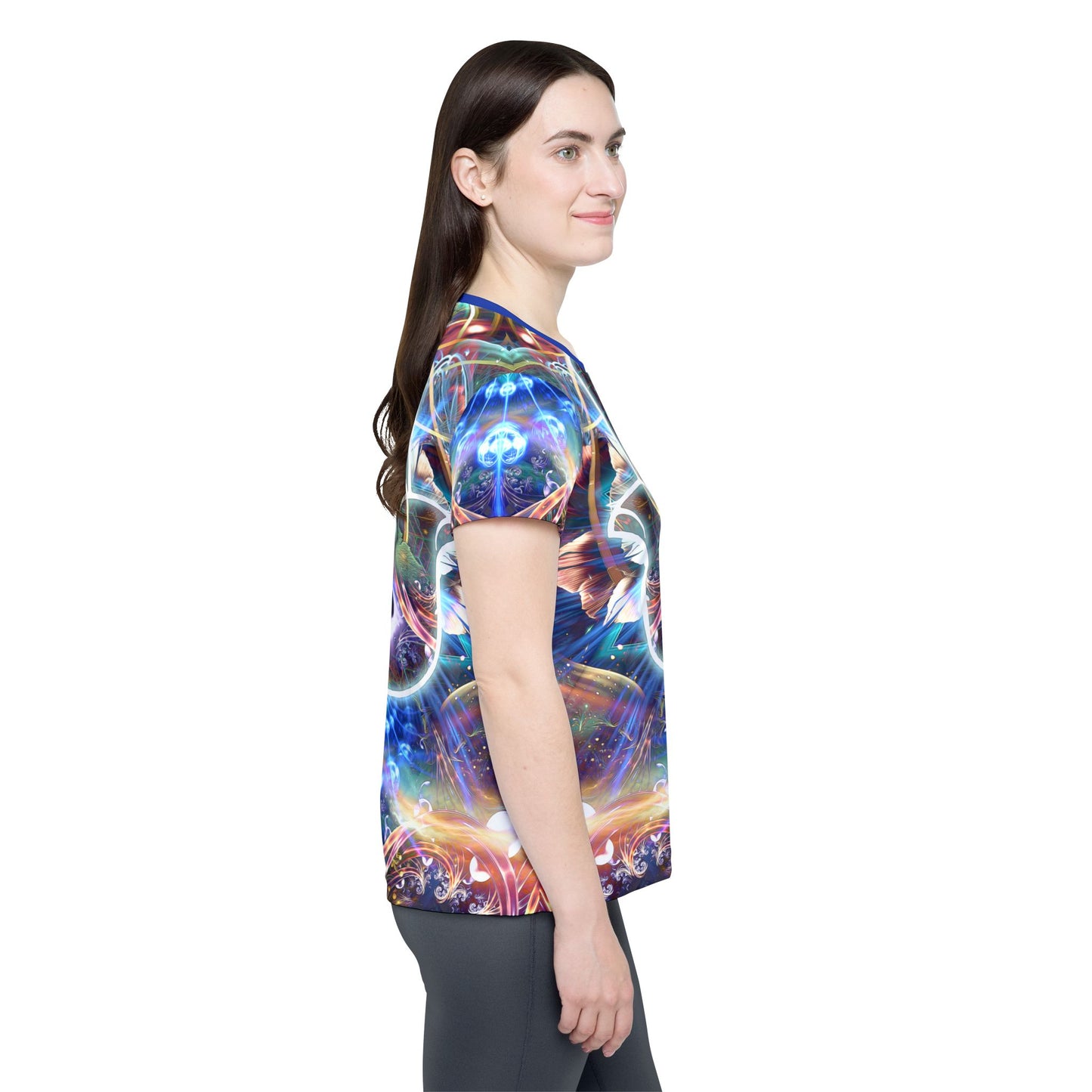 "Divine Protection" (WOMEN'S) SPORT TEE