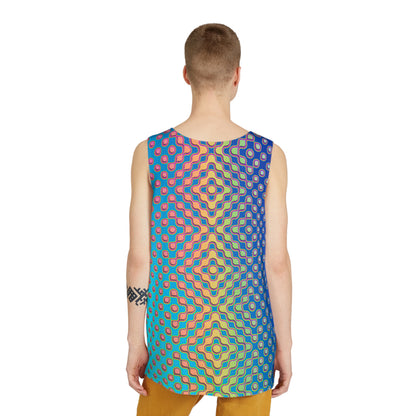 "Morphing Cycles Blue" MEN'S TANK TOP