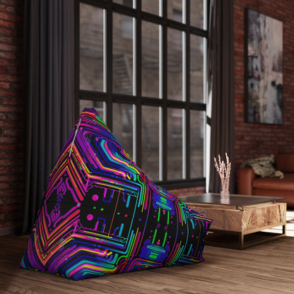 "Rave Nexus" BEAN BAG CHAIR COVER