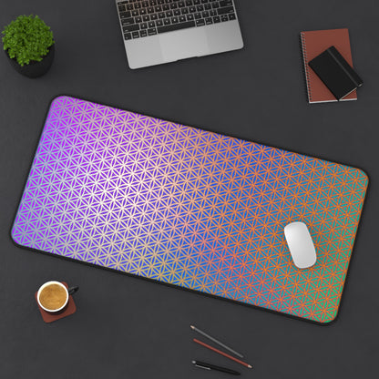 "Flower de Life" DESK MAT (12x18)(12x22)(15.5x31)